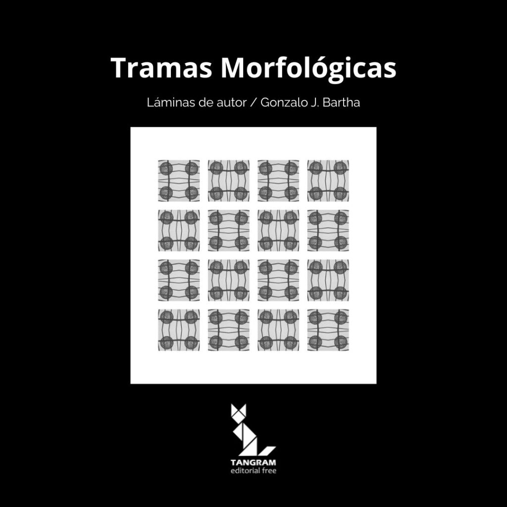 Tapa del catálogo fotográfico "Tramas Morfológicas" de Gonzalo J. Bartha