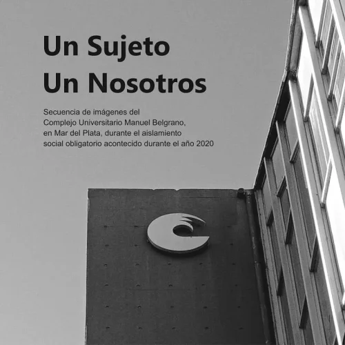 portada del catalogo fotográfico "Un sujeto. Un nosotros" de Gonzalo J. Bartha